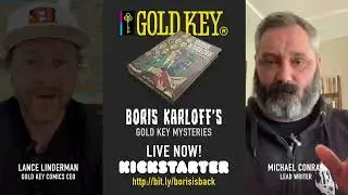 Майкл Конрад о первой публикации Gold Key Comics за 40 лет &mdash; &laquo;Загадках Золотого Ключа&raquo; Бориса Карлоффа