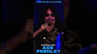 Ace Frehley - minnesstund - LIVESTREAM, den 24 oktober kl. 20:00.