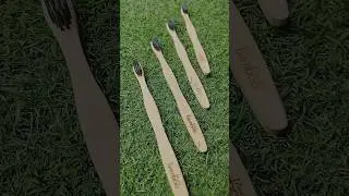 wooden toothbrush # viral toothbrush # yt shorts # bamboo toothbrush #