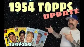1954 Topps Vintage Baseball Cards Binder Update