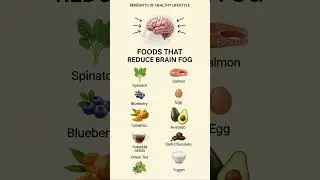 Best Foods to Reduce Brain Fog Naturally Healthy Lifestyle