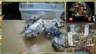 11 - 21325 Medieval Blacksmith von Lego - Teil 1 - Basis und Schmiede