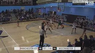 CMSportsNet Highlights -- Manchester Valley vs. Westminster Boys Basketball 2/25/2022