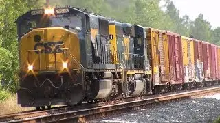 CSX Trains 2017: CSX Q220 and CSX Q441