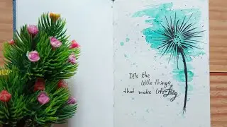 Easy watercolour painting idea #deearts
