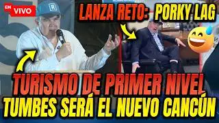 RAFAEL LOPEZ ALIAGA en GRAN MITIN en TUMBES | Porky en VIVO