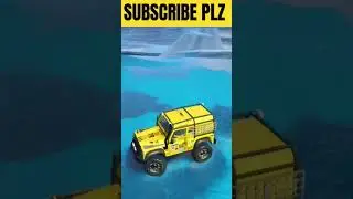 #gta5 RANGE ROVER DEFENDER  EXTREME DEEP OCEAN ROAD _ GTA 5 _ HINDI _ GTA 5 CHALLENGE #gta #shorts