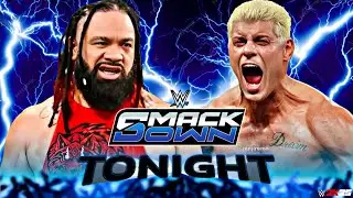 Jacob Fatu vs Cody Rhodes Wwe SmackDown 23 Jan 2026 Wwe2k25 Simulation - FULL MATCH