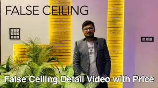 FALSE CEILING | False Ceiling Detail Video with Price | Tushar Marble