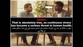 English Communication Practice | Mental Health Conversation with Urdu Translation