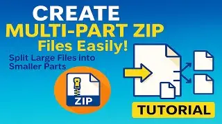 How to Create Multi-Part Zip Files and Control File Size Like a Pro