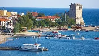 Греция. Халкидики на автомобиле- Урануполи Vacation in Greece Chalkidiki