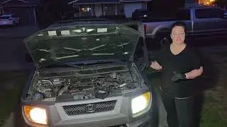 Honda Element Headlight Upgrade | RIMTHIN LED Bulb Install And Review. 