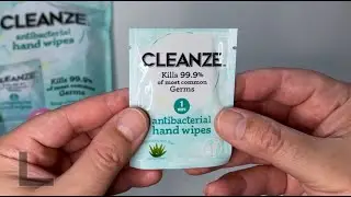 CLEANZE Antibacterial Hand Wipes (POPULAR!) | HPR Product Review