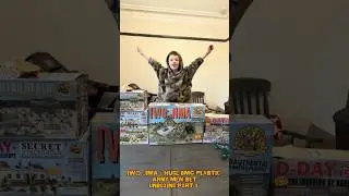 HUGE IWO JIMA BMC Toys plastic army man set! 🪖unboxing army toys Part 1
