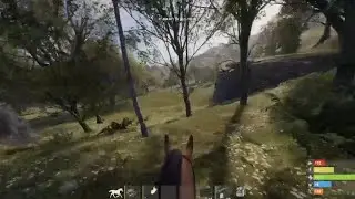 Teaching a new player how to play rust console 