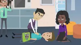 &Auml;killinen syd&auml;npys&auml;hdys ja elvytys ZOLL AED syd&auml;niskurilla_ toimisto