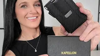 Slim Wallet for Men Review | RFID Card Holder & Gift Idea 💼✨ #giftideasfordad #forhim #rfidwallet 