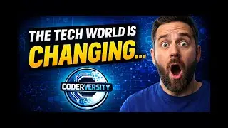 The Tech World Is Changing...And So Shall We | Coderversity Channel Rebranding