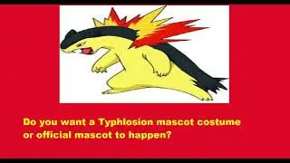 Discussion Session #9 Possibility Of A Typhlosion Mascot Costume or Official Mascot #shorts