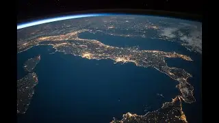 Embracing Earth's Majesty from Space: A Glimpse through Cosmic Eyes