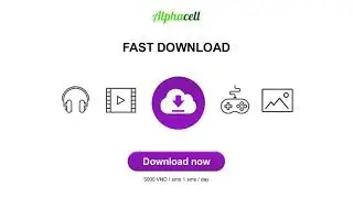 Alphacell Fast Download Purple wide