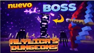 VENGEFUL HEART OF ENDER BOSS addon alylica'sDungeons1.5.7 #minecraft #minecraft #viral #viral #video
