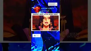 Hancock angry after seeing buggy ll #onepiece #hancock #buggy