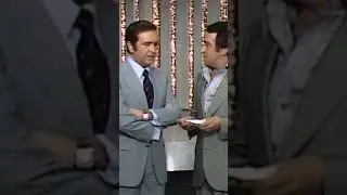 Jos&eacute; Luis Uribarri con Fernando Esteso en el programa n&uacute;mero 13 de Aplauso 1978 TVE