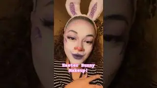 #easter #makeup #art #beauty #tutorial #glam #cute #shorts #april #spring #bunny #paint #clown #mua