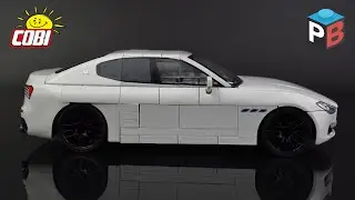 Maserati Ghibli Hybrid - COBI 24566 - Stop motion Speed build