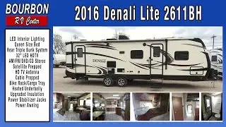 2016 Dutchmen Denali Lite 2611BH Travel Trailer | Bourbon RV Center