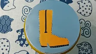 Drawing a Boot👢 #asmr #relaxing #diy #boots #fashion #satisfying #drawing #painting #fyp #art #viral