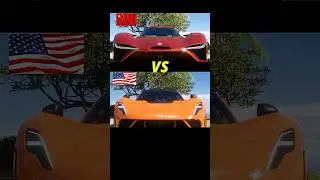 RACE 🥵 VENOM F5🇺🇸 vs NIO EP9🇨🇳 #hennessey #nioep9 #dragrace #shortsfeed