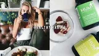 EASY HEALTHY HABITS TO START NOW + VITAMIN ROUTINE | Allegra Shaw