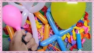 🔹 Colorful Balloon Popping & Air Release ASMR