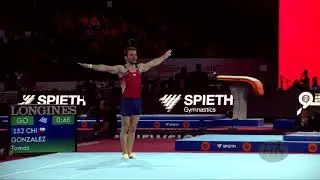 GONZALEZ Tomas (CHI) - 2019 Artistic Worlds, Stuttgart (GER) - Qualifications Floor Exercise