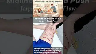 Thigh Massage Relieves Deep Stiffness and Soreness
