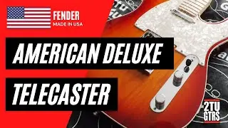 Fender American Deluxe Telecaster 2009 Aged Cherry Burst