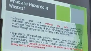 What are HAZARDOUS WASTES?