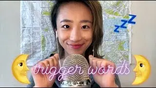 ASMR | 9 trigger words put u to sleep!!! | hand movements |extreme relaxing 😌