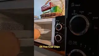 Easy to Cook Oil Free Crab Chips #crabchips #easycooking #yummyfood