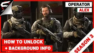 MW: HOW TO UNLOCK ALEX (OPERATOR) + BACKGROUND INFORMATION (STORY)