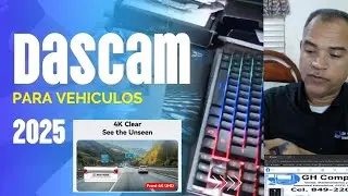 Desempaquetado Cámara de Vehiculo frontal y trasera, Full HD 4K/2.5K