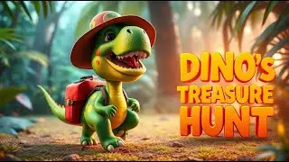 Dino&rsquo;s BIG Treasure Hunt! 🦖 Interactive Dinosaur Song for Kids  Little Musical Adventures 🎶