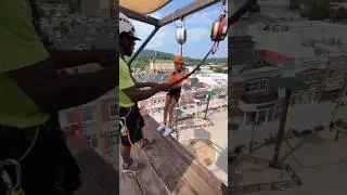 14 year old jumping 80 feet down #jump #familytravel