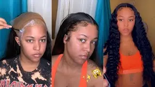 Watch Me Slay My Friends Frontal Wig Install ft Tinashe Hair!! | Sam iam