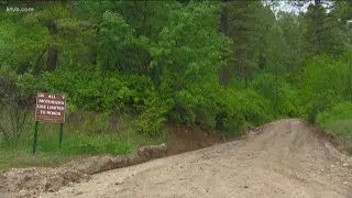 Mountain biker rescued on foothills trail