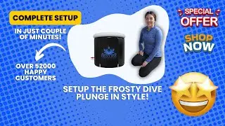 How to setup Frosty Dive Portable Ice Bath Plunge