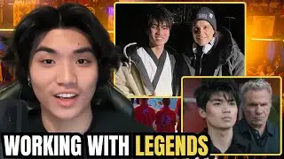 Brandon H. Lee Talks Working with Martin Kove and Ralph Macchio on 'Cobra Kai'